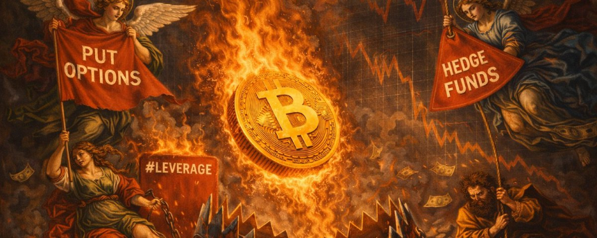 比特币暴跌真相：期权与对冲机制揭示的黑天鹅事件