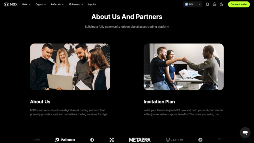 麦通（MSX）官网全新升级：设计驱动RWA交易平台品牌化