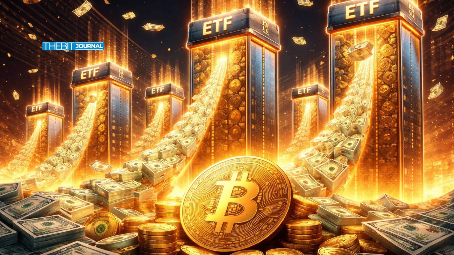 比特币ETF六日连吸2亿美元，机构信心持续升温