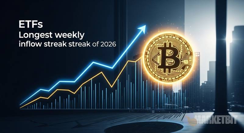 比特币现货ETF连续三周净流入破8亿美元：机构需求韧性凸显