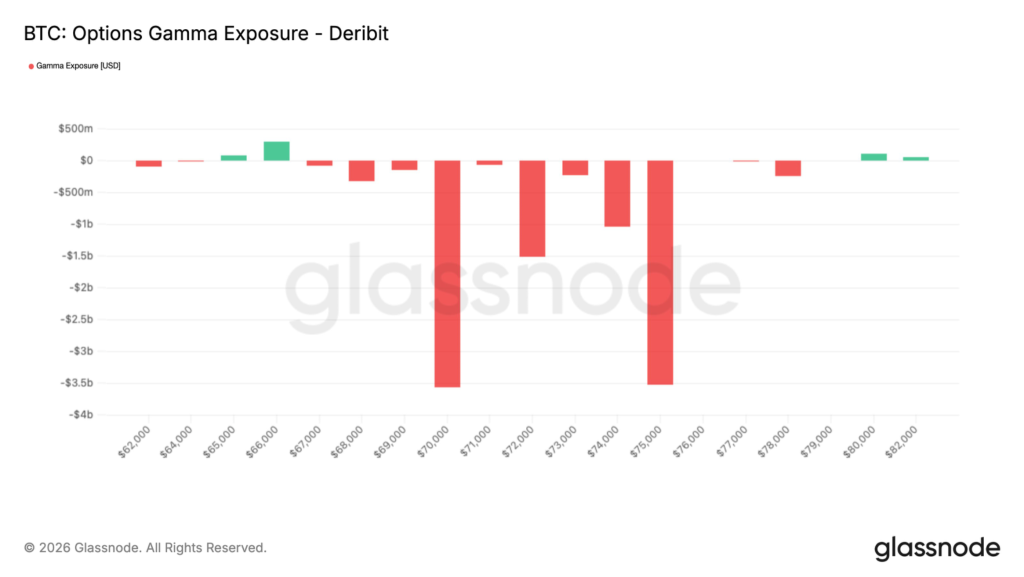 期权伽马值分布图
