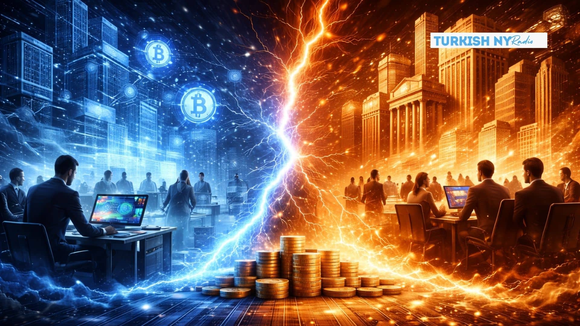 金融范式之争：去中心化与传统体系走向融合