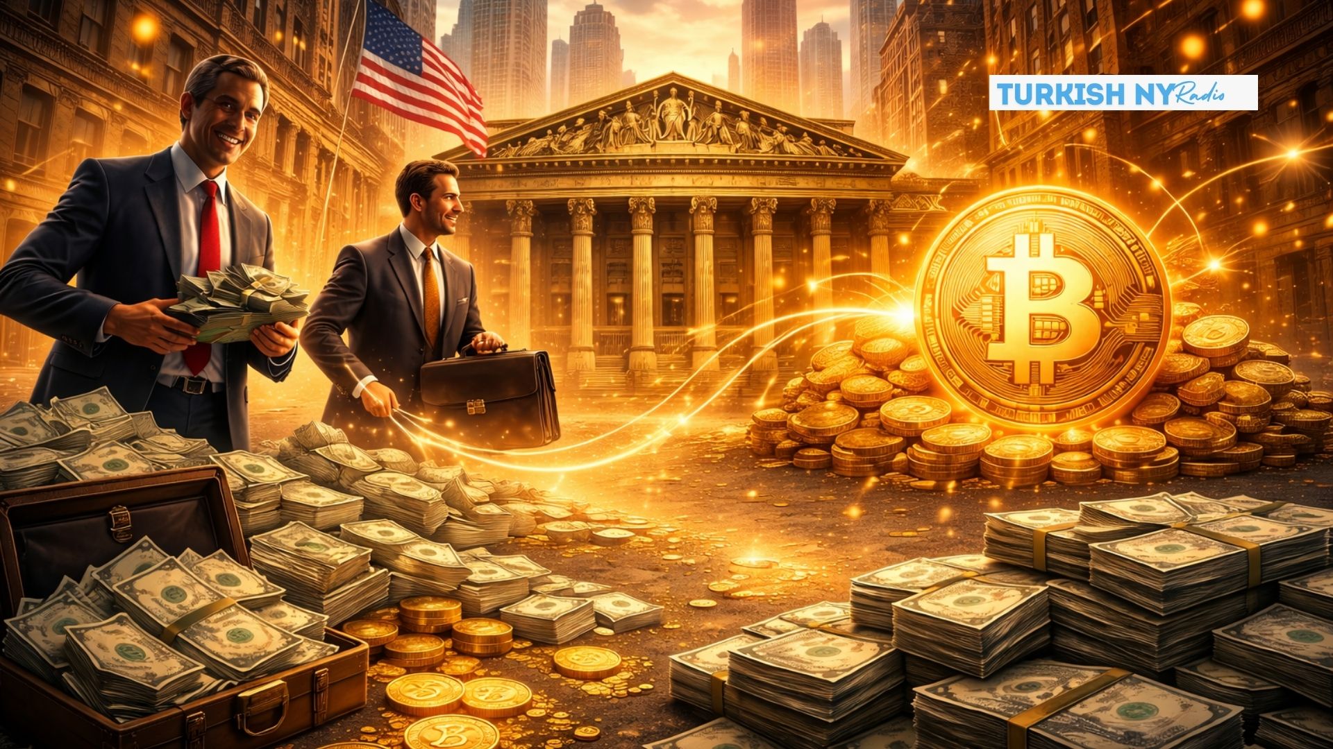 华尔街比特币热潮背后：金融循环如何自我强化