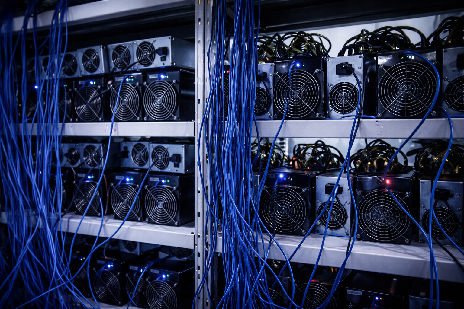 俄罗斯破获千台矿机地下挖矿窝点