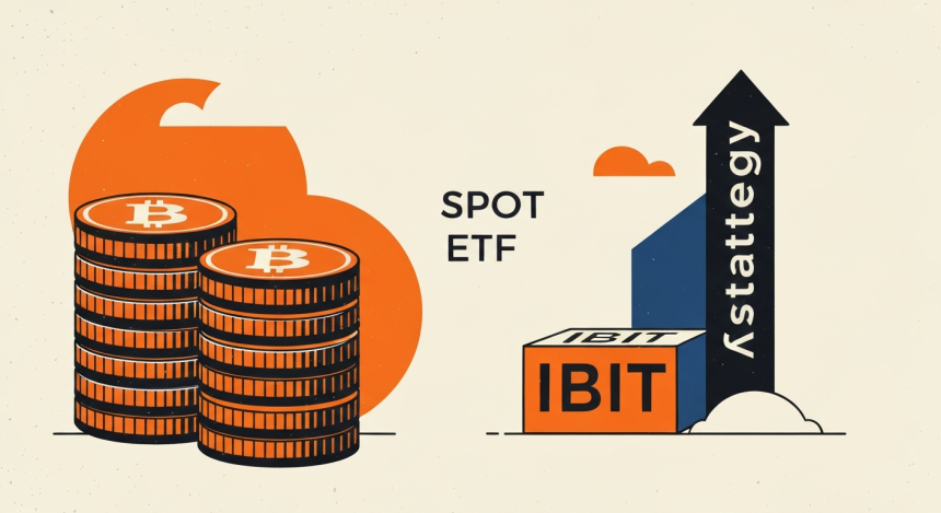 战略公司比特币持仓反超贝莱德ETF，杠杆策略显威力