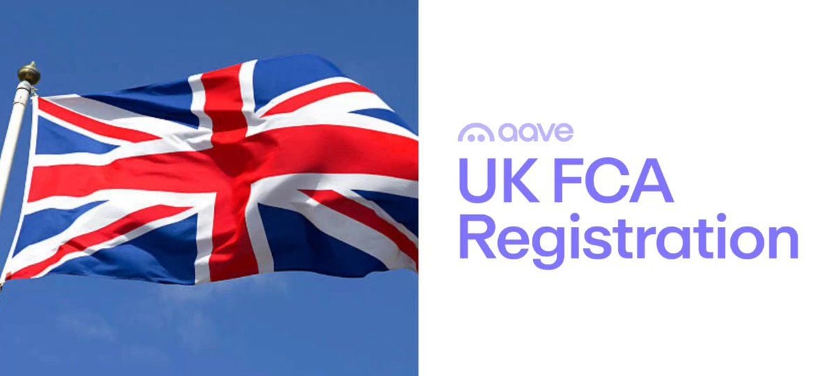 Aave英国子企获FCA许可，稳定币兑换零手续费落地