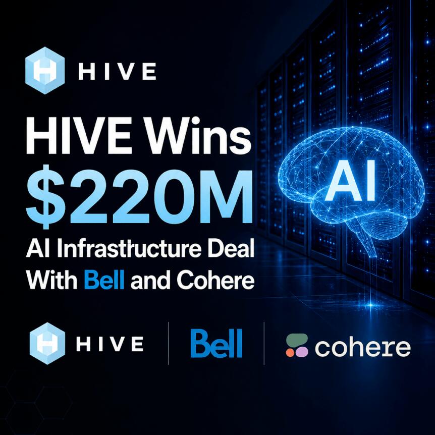 HIVE Digital签约2.2亿美金AI GPU合同，加速算力转型