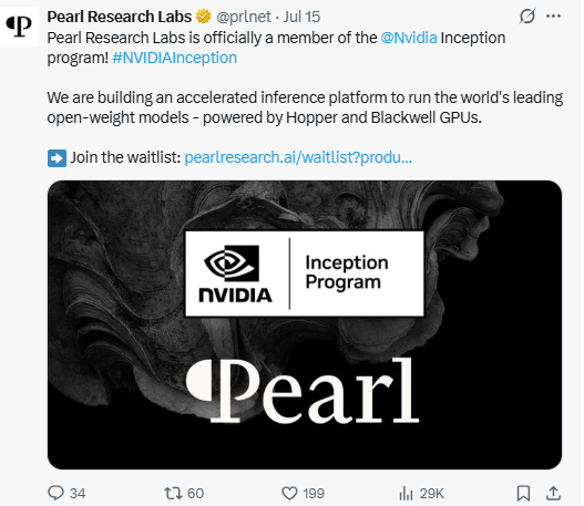 Pearl获英伟达认证却难止跌势：技术突破与市场冷遇并存