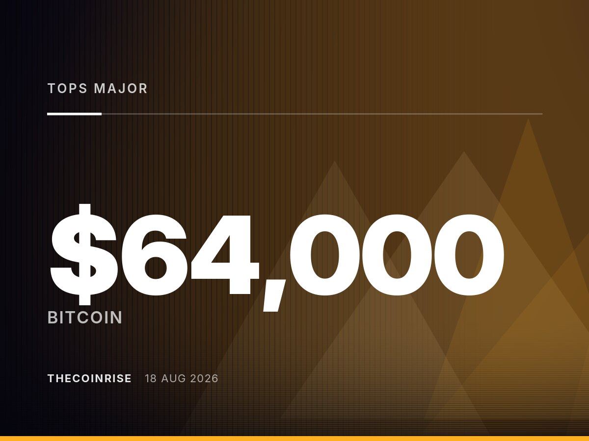 比特币冲破64000美元 关注资金流向分化
