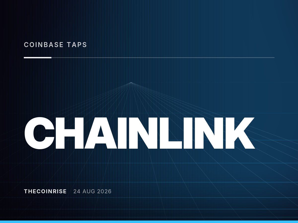 Coinbase正式上线代币化股票，Chainlink护航价格数据
