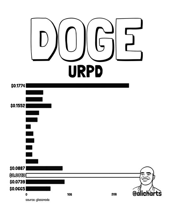 DOGE逼近0.081美元支撑位，链上与技术面共振蓄势上行
