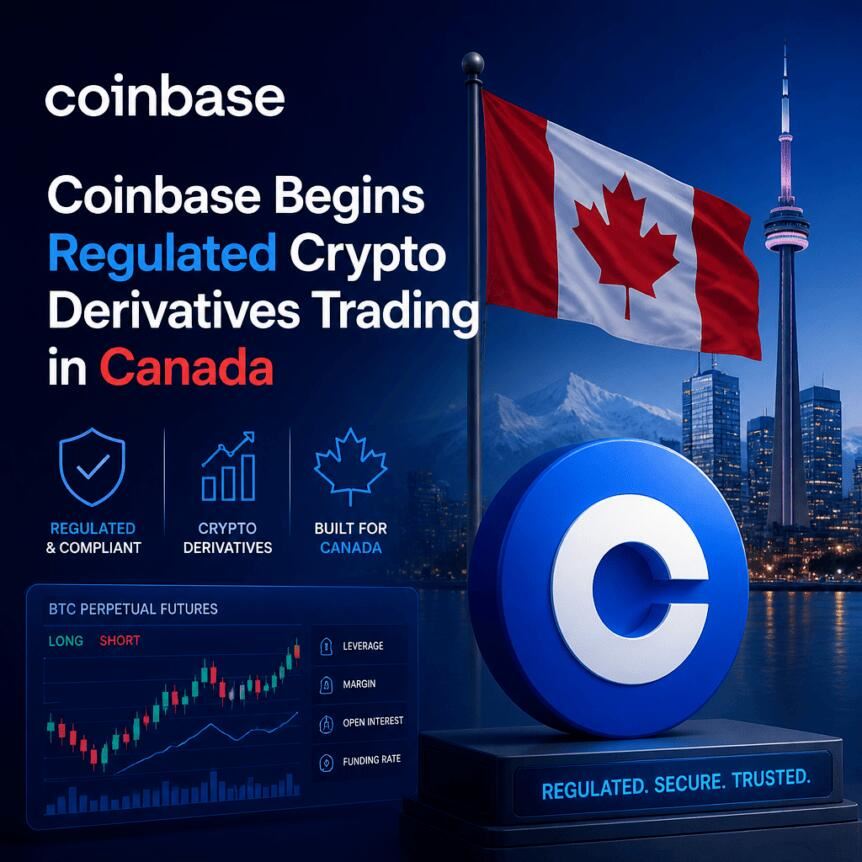 Coinbase加码加拿大衍生品市场