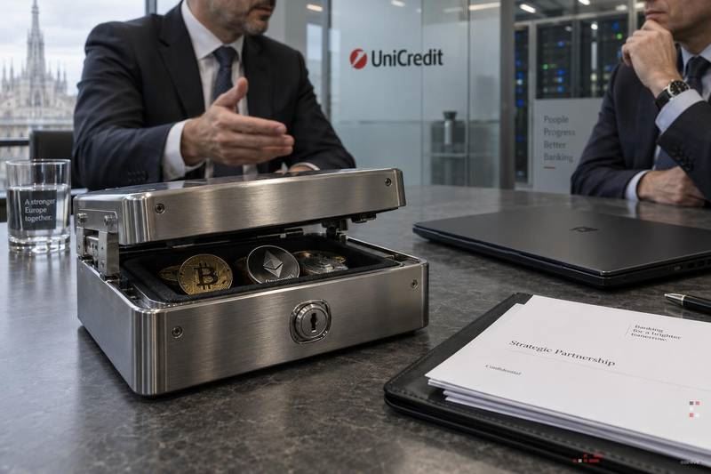 UniCredit布局加密服务：技术遴选启动，监管路径渐明