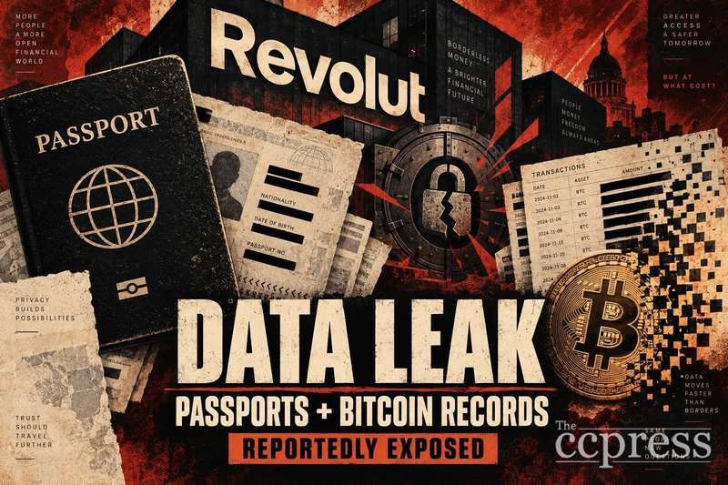 Revolut数据泄露事件曝光：护照与比特币交易记录遭外泄