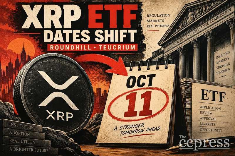 XRP ETF生效日定于10月11日，但关键细节仍悬而未决