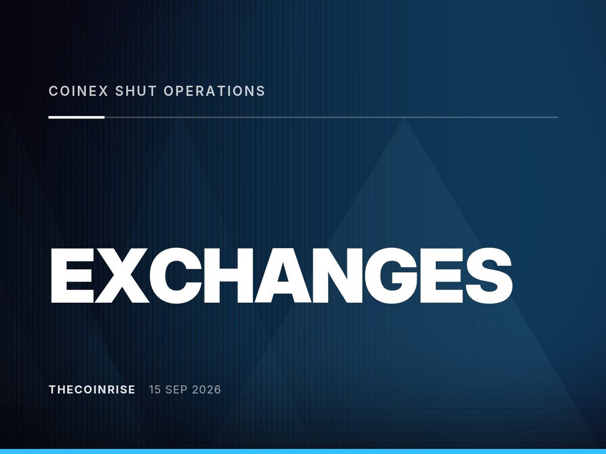 CoinEx宣布12月22日关停：用户须提前提取资产