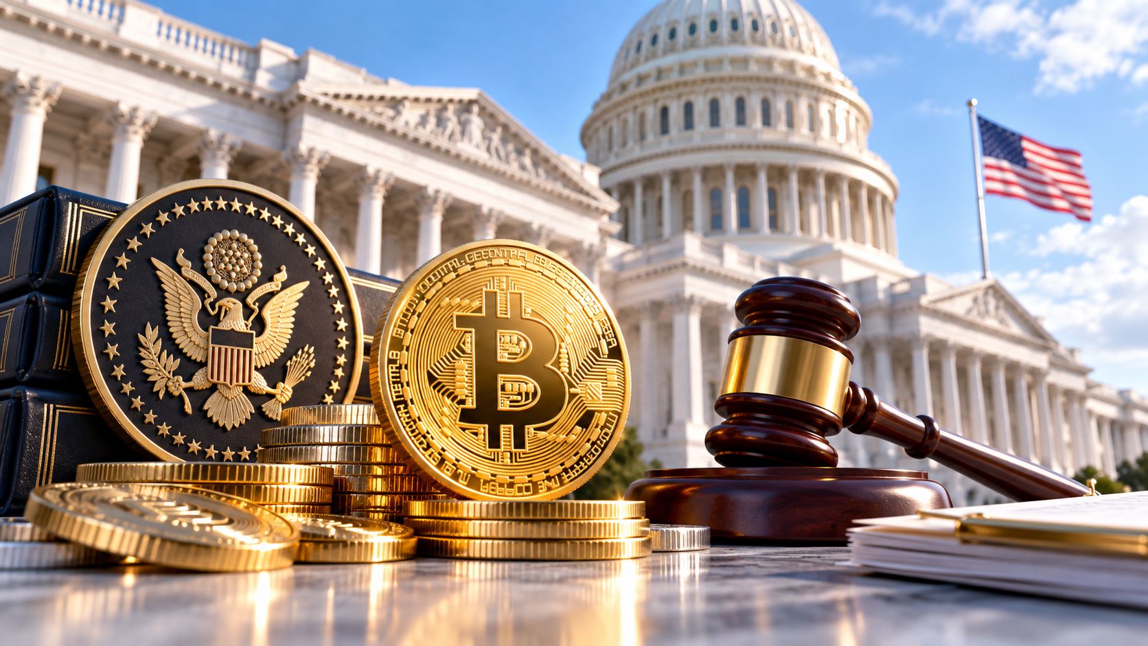 美国众议院通过比特币储备法案，20年禁售令落地
