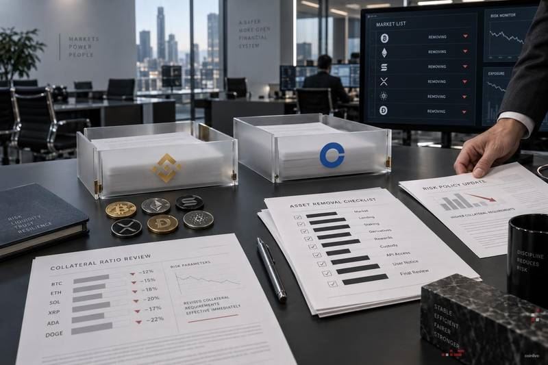 币安与Coinbase同步调整风险策略