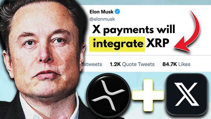 XRP支付传闻引爆市场，马斯克1040亿投资说引热议