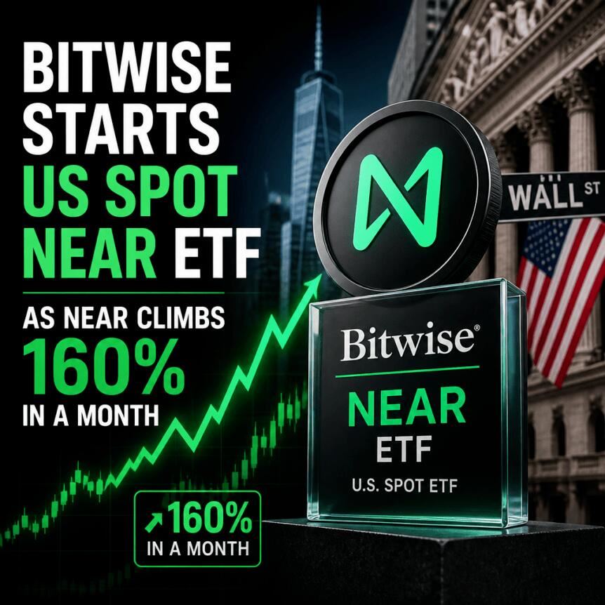 Bitwise推美首只NEAR现货ETF，质押收益成新亮点