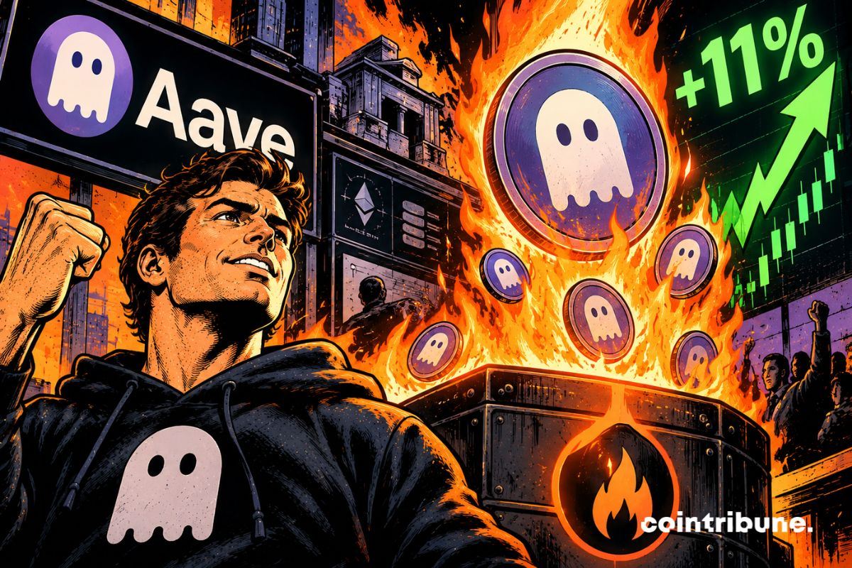 Aave暴涨11%背后：销毁机制预期点燃市场热情