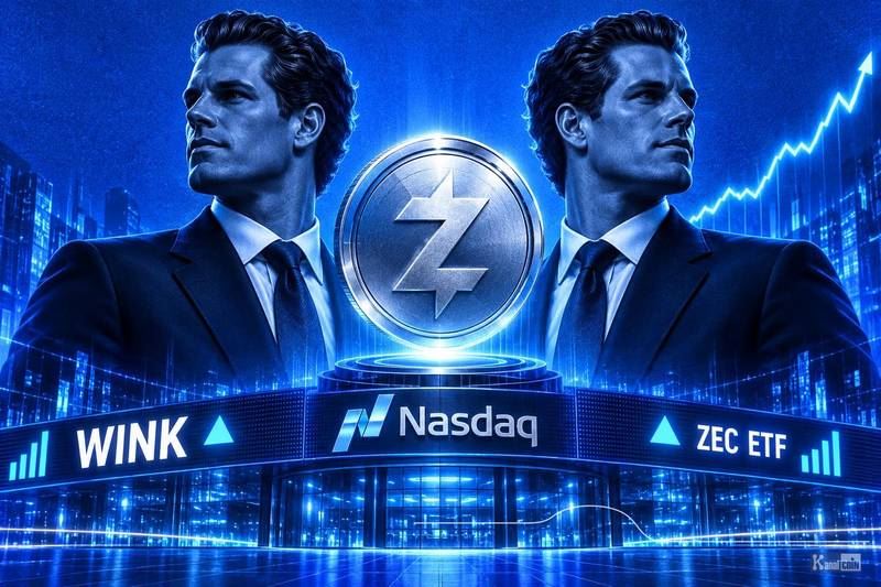 温克莱沃斯兄弟再推ZEC现货ETF，拟纳斯达克上市