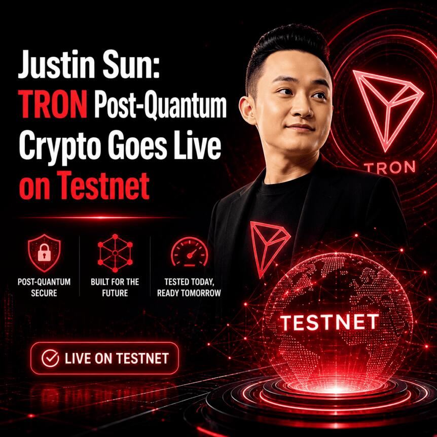 波场率先部署抗量子密码，孙宇晨称主网升级随时待命