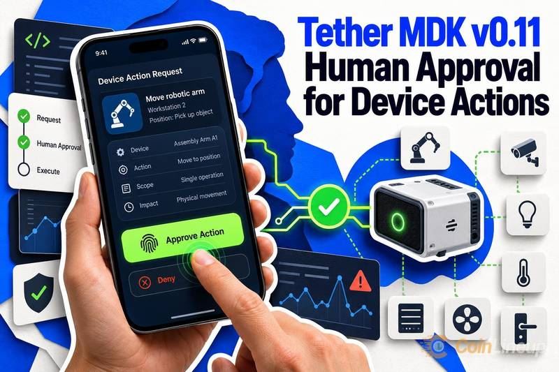 Tether MDK v0.11 引入人工审批，强化AI设备操作安全