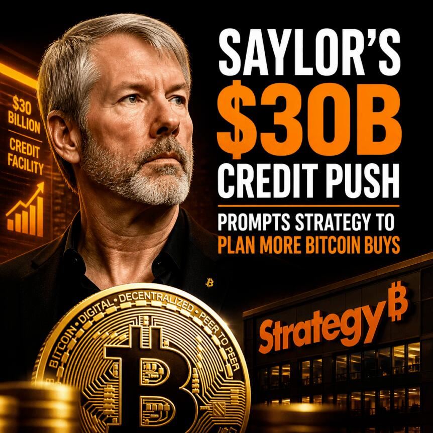 Strategy拟借数字信用扩至300亿，加速比特币囤积